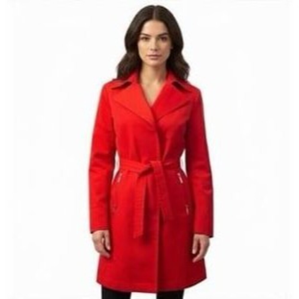 Michael Kors Trench Coat jacket Size M